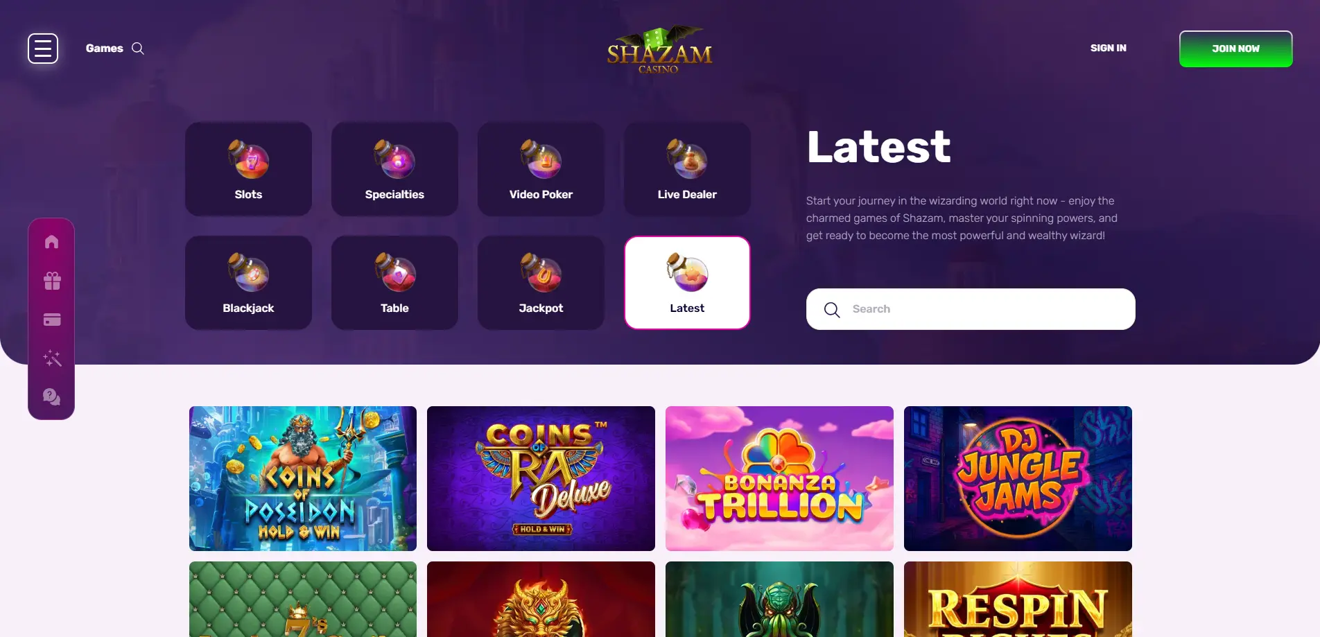 Shazam Casino
